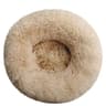 Round Plush Pet Bed For Dogs And Cats Winter Warm Sleeping Cushion 11