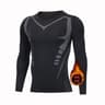 Men Winter Warm Fleece Thermal Underwear Set Long Sleeve Top And Pants Compression Base Layer 7