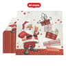 Christmas Party Napkins Santa Claus Holiday Table Decorations Disposable Dinner Napkins 7