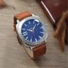 Casual Quartz Wristwatch For Men And Women Leather Strap 11