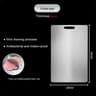 316 Stainless Steel Double Sided Cutting Board Thickened Kitchen Panel 7