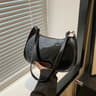 Women Retro PU Leather Shoulder Underarm Bag Casual Handbag 12