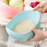 Rice Sieve Drainage Basket For Washing Rice Fruit And Vegetables 7