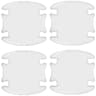 Car Door Handle Bowl Scratch Protection Stickers Carbon Fiber Style 8