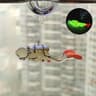 Floating Luminous Diver Aquarium Ornament With Buoy Ball For Fish Tank Decoration 10