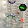 Floating Luminous Diver Aquarium Ornament With Buoy Ball For Fish Tank Decoration 8