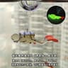 Fluorescent Aquarium Mini Diver Decoration With Floating Ball 14
