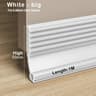 Door Bottom Sealing Strip Windproof Dust Noise Insulator 7