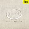 Transparent Silicone Furniture Foot Pads Anti Slip Floor Protectors 8