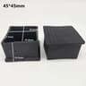 Non Slip Chair Leg Caps Rubber Square Furniture Floor Protectors 15
