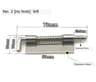 Stainless Steel Spring Loaded Barrel Bolt Door Latch 14