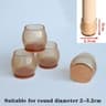 Silicone Chair Leg Caps Non Slip Furniture Floor Protectors 8