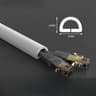 PVC Floor Cord Cover Cable Protector Self Adhesive Electrical Cable Hider 7