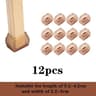 Silicone Chair And Table Leg Caps Floor Protector Pads Set 10