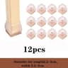Silicone Chair And Table Leg Caps Floor Protector Pads Set 14