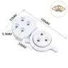 ABS Hidden Furniture Hinge Connector Bracket For Table Tops And Desks 7