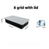 Large Silicone Ice Cube Tray Mold For Jumbo Square Ice Cubes 11