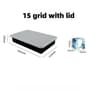 Large Silicone Ice Cube Tray Mold For Jumbo Square Ice Cubes 13