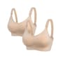 Wireless Front Open Maternity Nursing Bra Set For Comfortable Breastfeeding Support 15