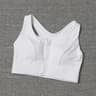 Front Zipper High Support Cross Back Sports Bra For Women 9
