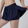 Womens Two In One Flowy Athletic Skort Shorts For Gym Yoga And Casual Wear 9
