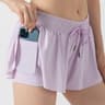 Womens Two In One Flowy Athletic Skort Shorts For Gym Yoga And Casual Wear 16