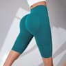 Womens High Waisted 3D Cellulite Control Biker Shorts For Gym And Workout 18