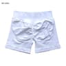 Womens Seamless Scrunch Butt Gym Shorts With Low Ribbed Waistband For Workout And Running 24