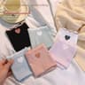 6 Piece Seamless Ice Silk Cotton Underwear Set For Women Breathable Mid Rise Comfort Briefs 6