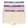 5 Piece Girls Cotton Mid Waist Boxer Briefs Soft Stretch Everyday Underwear Set 2