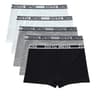 5 Piece Girls Cotton Mid Waist Boxer Briefs Soft Stretch Everyday Underwear Set 18