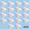 Kids Cotton White Brief Panty Set For Girls Soft Breathable Everyday Underwear 10