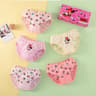 Girls Cotton Minnie Cartoon Triangle Underwear Set Soft Briefs For Kids 7