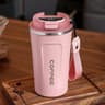 Stainless Steel Thermos Coffee Mug Temperature Display Vacuum Insulated Tumbler 19