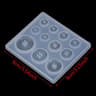 Silicone Jewelry Mold For Square Bead And Ball Epoxy Pendants 11