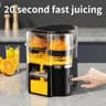 Dual Head Electric Citrus Juicer Machine With Power Cord And Cleaning Brush 6
