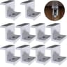 Aluminum Alloy Solar Panel Mounting End Clamps Set Of 10 Pieces 6