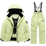 kids snow outfit set staying dry during snowfall