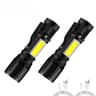 Rechargeable Zoomable LED Flashlight With LCD Display 13