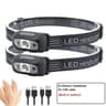 Mini LED Headlamp With Wave Sensor And USB Rechargeable Battery 7
