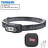 Mini LED Headlamp With Wave Sensor And USB Rechargeable Battery 8