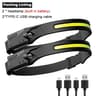 USB Rechargeable COB LED Sensor Headlamp With 5 Lighting Modes 7
