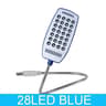 USB LED Book Light With Flexible Neck And Eye Protection 6