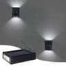 Solar Wall Washer Outdoor Waterproof Up Down LED Garden Light 6