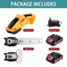 2 In 1 Cordless Electric Hedge Trimmer Rechargeable Handheld Garden Pruning Tool 12