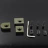 Tactical M LOK Wire Guide Rail Cover Cable Management System 3 Piece Set 12
