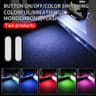 Magnetic LED Car Door Warning Light USB Rechargeable Auto On Off Safety Lamp 7