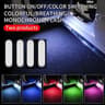 Magnetic LED Car Door Warning Light USB Rechargeable Auto On Off Safety Lamp 8