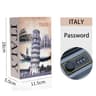 Hidden Book Safe With Combination Lock Steel Cash Box Disguised Dictionary Security Storage 16