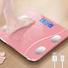 Smart Bluetooth Body Fat Scale With LED Digital Display And Mobile App Synchronization 16
